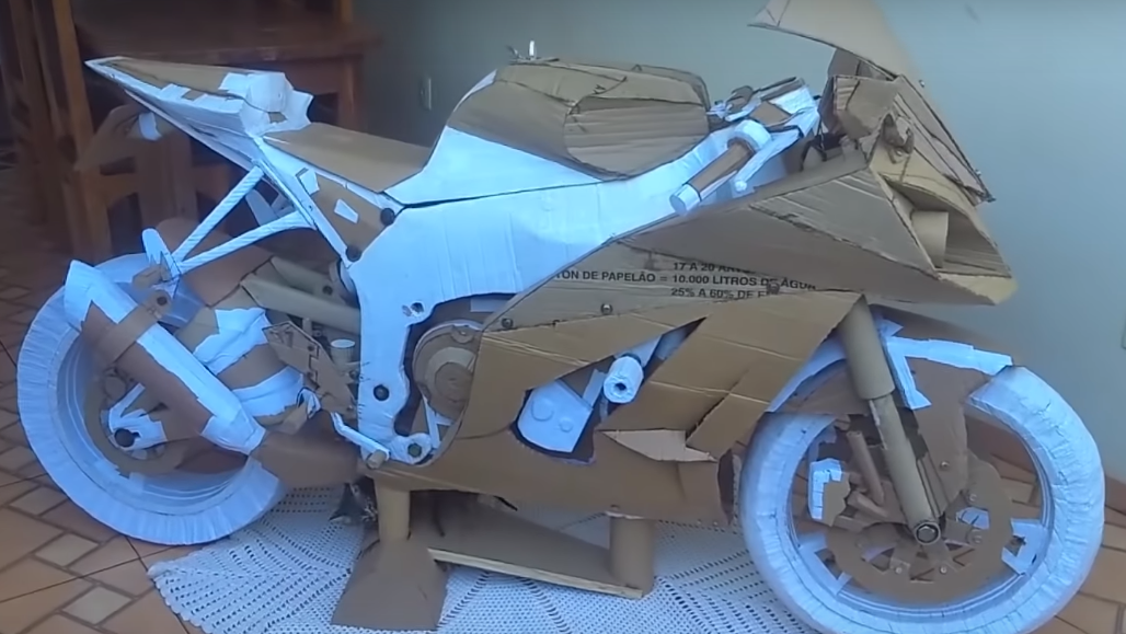 Cardboard Kawasaki